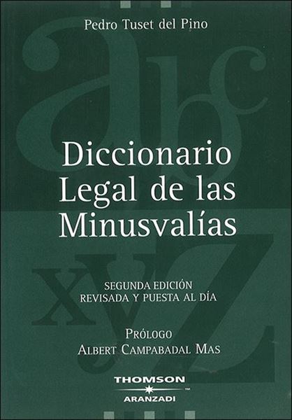 Picture of Diccionario Legal de las Minusvalias