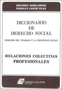 Picture of Diccionario de Derecho Social