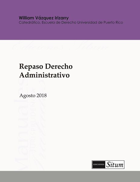 Picture of Repaso Derecho Administrativo Agosto 2018