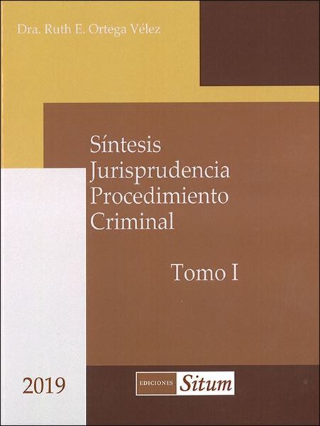 Picture of Síntesis Jurisprudencia Procedimiento Criminal 2 Tomos