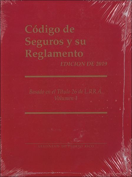 Picture of Código de Seguros y Reglamento 2019. 2 tomos