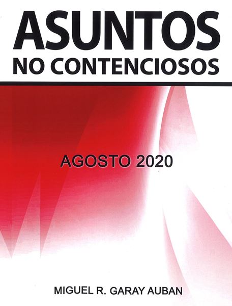 Picture of Asuntos No Contenciosos Agosto 2020