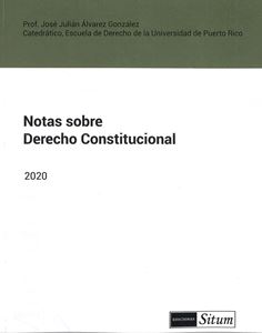 Picture of Notas sobre Derecho Constitucional 2020 / JJ Alvarez