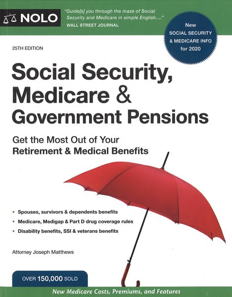 Picture of Nolo Social Security, Medicare & Government Pensions