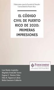 Picture of El Código Civil de Puerto Rico de 2020: Primeras Impresiones