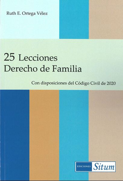 Picture of 25 Lecciones Derecho de Familia. Con disposiciones del Código Civil 2020