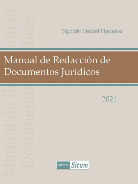 Picture of Manual de Redaccion de Documentos Juridicos / Sigfrido Steidel