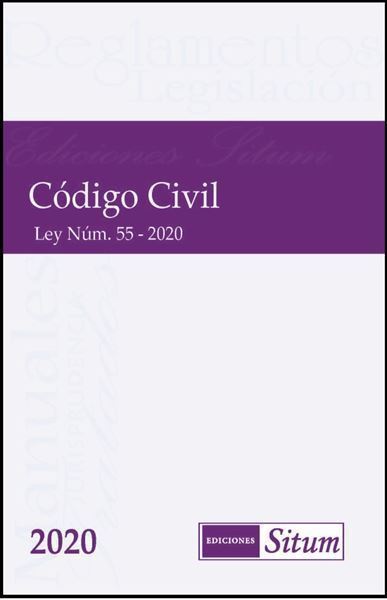 Picture of Código Civil de Puerto Rico 2020.   ESPIRAL Ley 55-2020