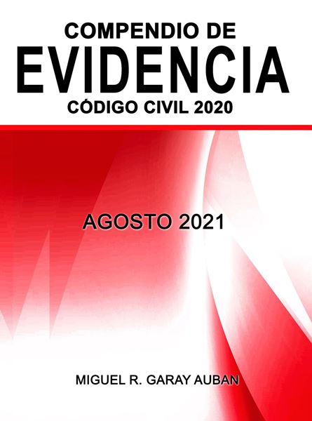 Picture of Compendio de Evidencia Código Civil 2020. Agosto 2021