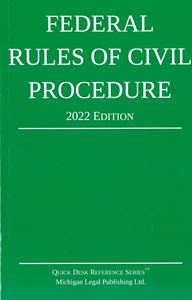 Picture of Federal Rules of Civil Procedure 2022 Edition