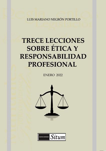 Picture of Trece Lecciones Sobre Etica y Responsabilidad Profesional Enero 2022