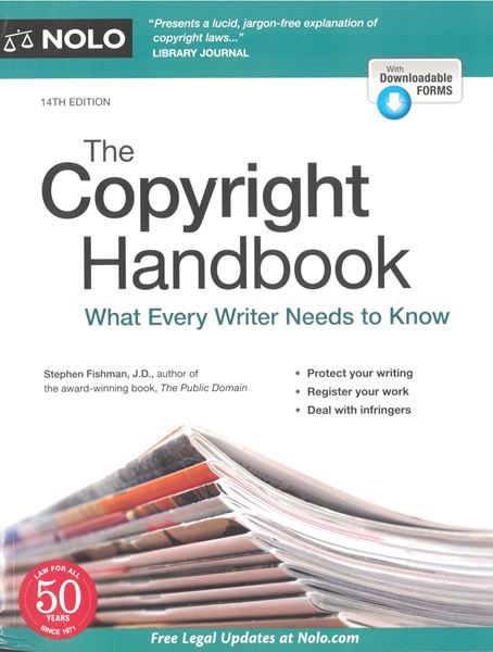 Picture of Copyright Handbook. Nolo