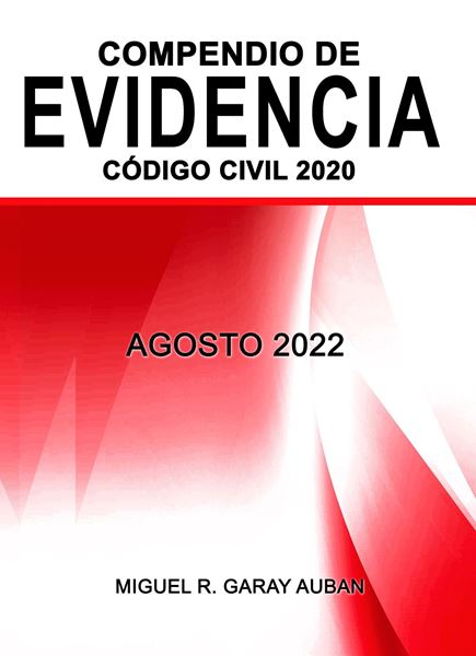 Picture of Compendio de Evidencia Código Civil 2020. Agosto 2022