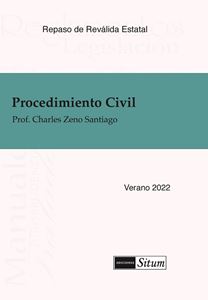 Picture of Manual de Procedimiento Civil Verano 2022. Repaso de Reválida Estatal