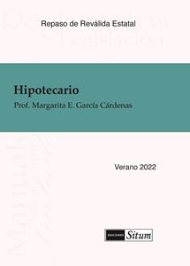 Picture of Manual Hipotecario Verano 2022. Repaso Reválida Estatal