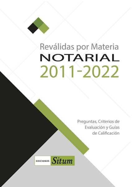 Picture of REVALIDAS POR MATERIA. NOTARIAL 2012-2023