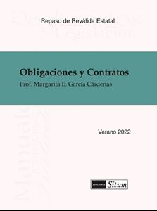 Picture of Manual Obligaciones y Contratos Verano 2022. Repaso Reválida Estatal