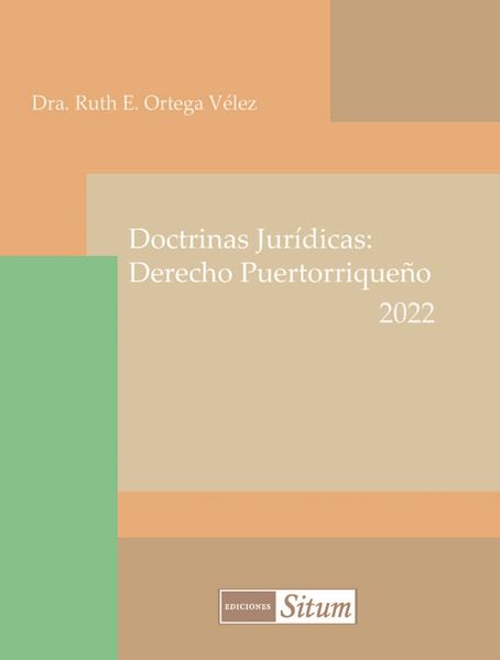 Picture of Doctrinas Jurídicas: Derecho Puertorriqueño 2022