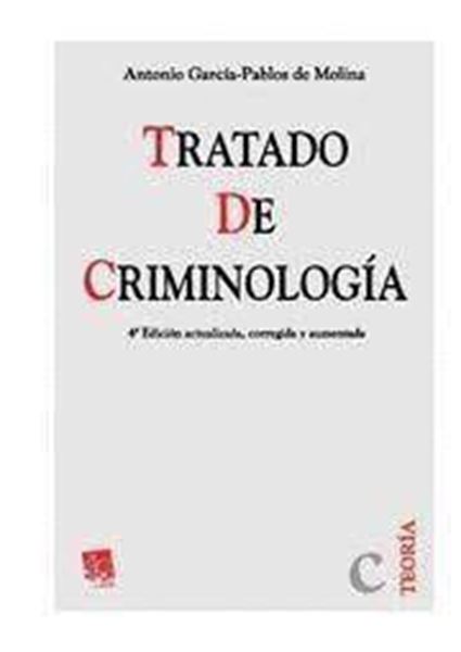 Picture of Tratado de Criminologia