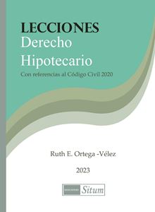 Picture of Lecciones Derecho Hipotecario 2023.  Con referencias al Código Civil 2020