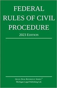Picture of Federal Rules of Civil Procedure 2023 Edition