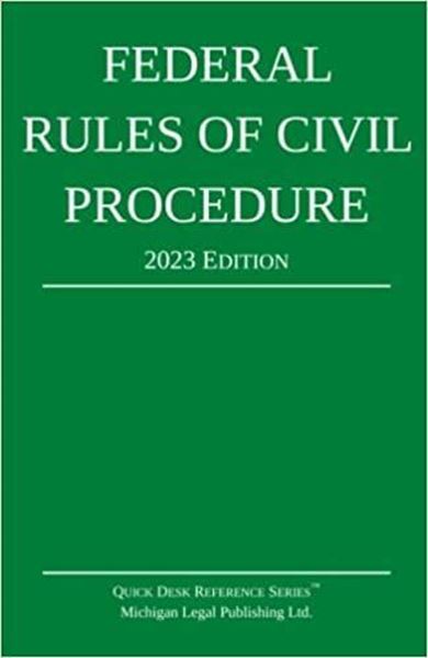 Picture of Federal Rules of Civil Procedure 2023 Edition