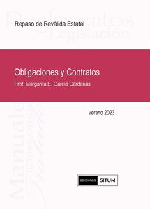 Picture of Manual de Obligaciones y Contratos Verano 2023. Repaso de Reválida Estatal