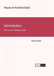 Picture of Manual Administrativo Verano 2023. Repaso de Reválida Estatal