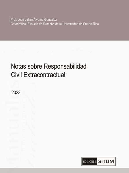 Picture of Notas sobre Responsabilidad Civil Extracontractual 2023