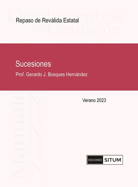 Picture of Manual de Sucesiones Verano 2023