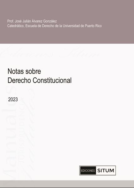 Picture of Notas sobre Derecho Constitucional 2023