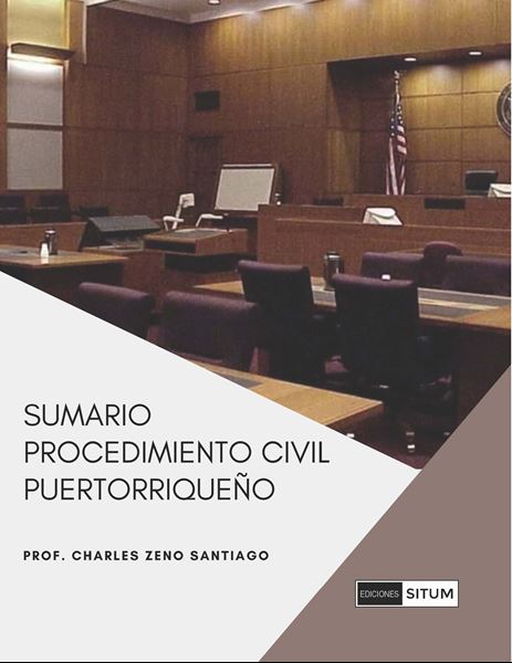 Picture of Sumario Procedimiento Civil Puertorriqueño