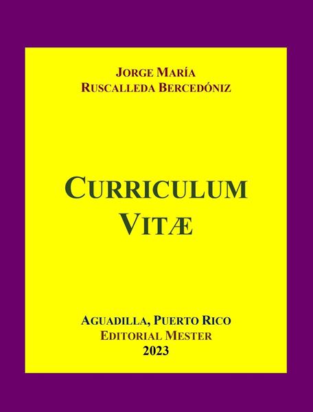 Picture of Curriculum Vitae