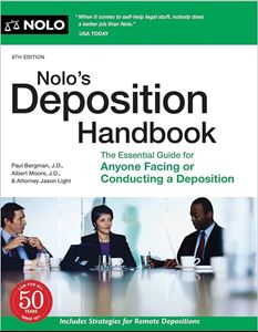 Picture of Nolo's Deposition Handbook