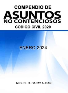 Picture of Compendio de Asuntos No Contenciosos Enero 2024