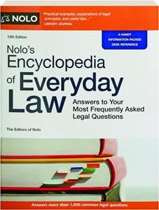 Picture of Nolo's Encyclopedia of Everyday Law