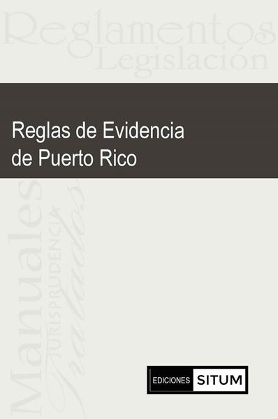 Picture of Reglas de Evidencia de Puerto Rico