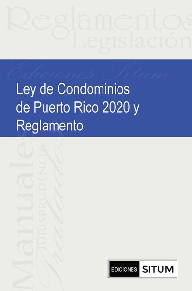 Picture of Ley de Condominios de Puerto Rico 2020 y Reglamento