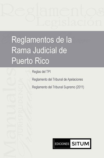 Picture of Reglamento de la Rama Judicial