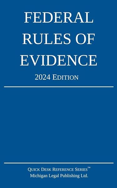 Picture of Federal Rules of Evidence 2024