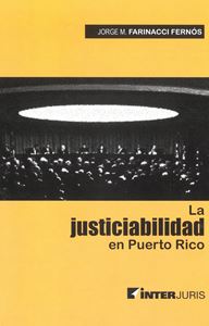 Picture of La justiciabilidad en Puerto Rico