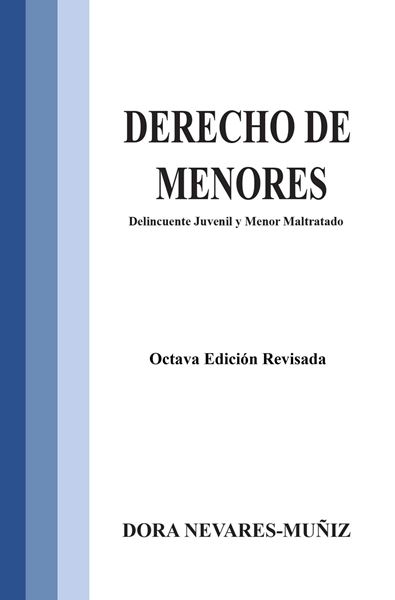 Picture of Derecho de Menores. Delincuente Juevenil y Menor Maltratado