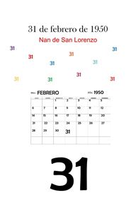 Picture of 31 de febrero de 1950