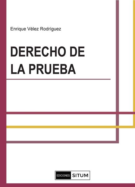 Picture of Derecho de la prueba