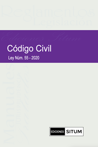 Picture of Código Civil de Puerto Rico 2025.  Ley 55-2020