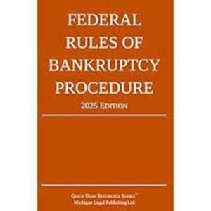 Picture of Federal Rules of Bankruptcy Procedure 2025 Edition