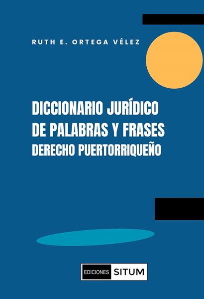 Picture of Diccionario Jurídico de palabras y frases derecho puertorriqueño