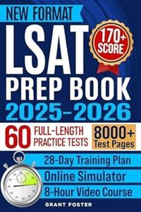 Picture of LSAT Prep Book 2025-2026