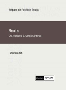 Picture of Manual de Reales Diciembre 2025. Repaso Reválida Estatal