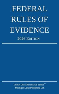 Picture of Federal Rules of Evidence 2026 Edition
